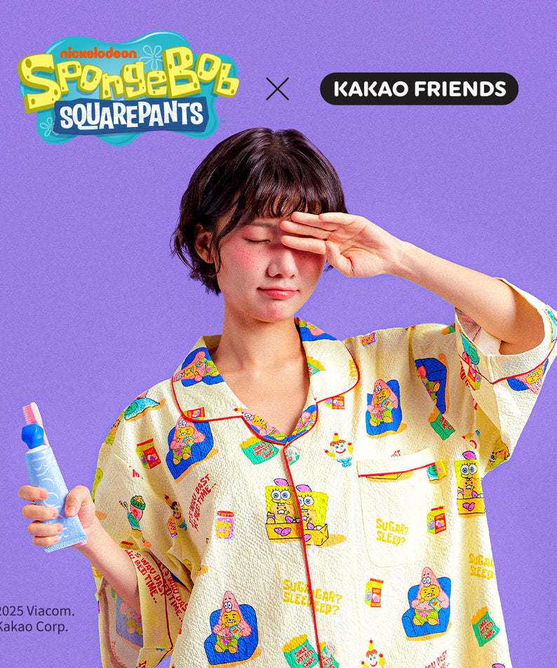 KAKAO FRIENDS - SpongeBobXFriends Pyjama Homme Friends