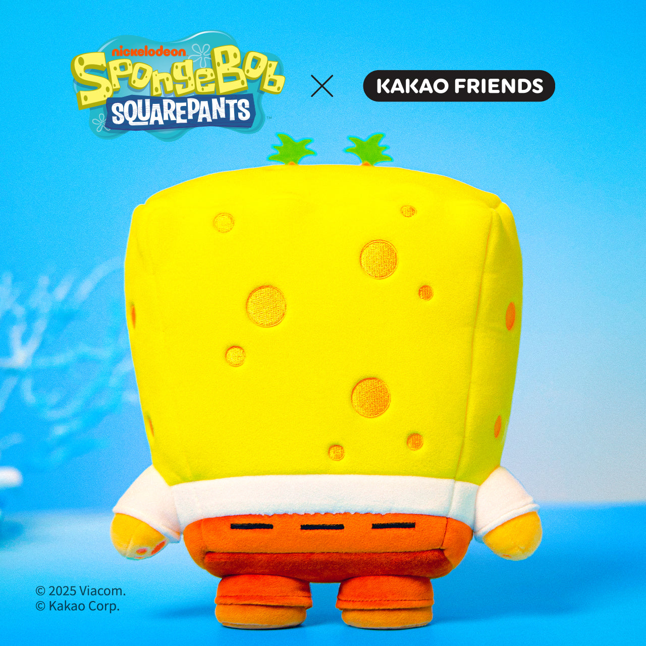 KAKAO FRIENDS - SpongeBobXFriends Peluche SpongeBob Chunsik