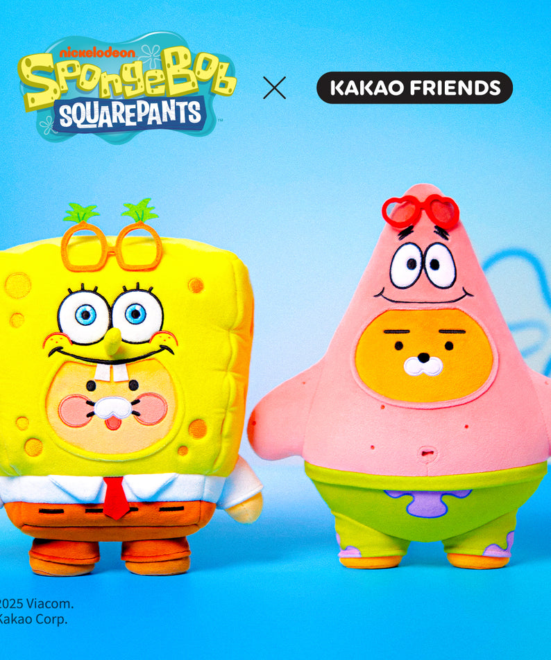 KAKAO FRIENDS - SpongeBobXFriends Peluche SpongeBob Chunsik