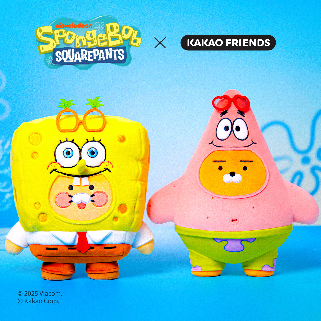 KAKAO FRIENDS - SpongeBobXFriends Peluche SpongeBob Chunsik