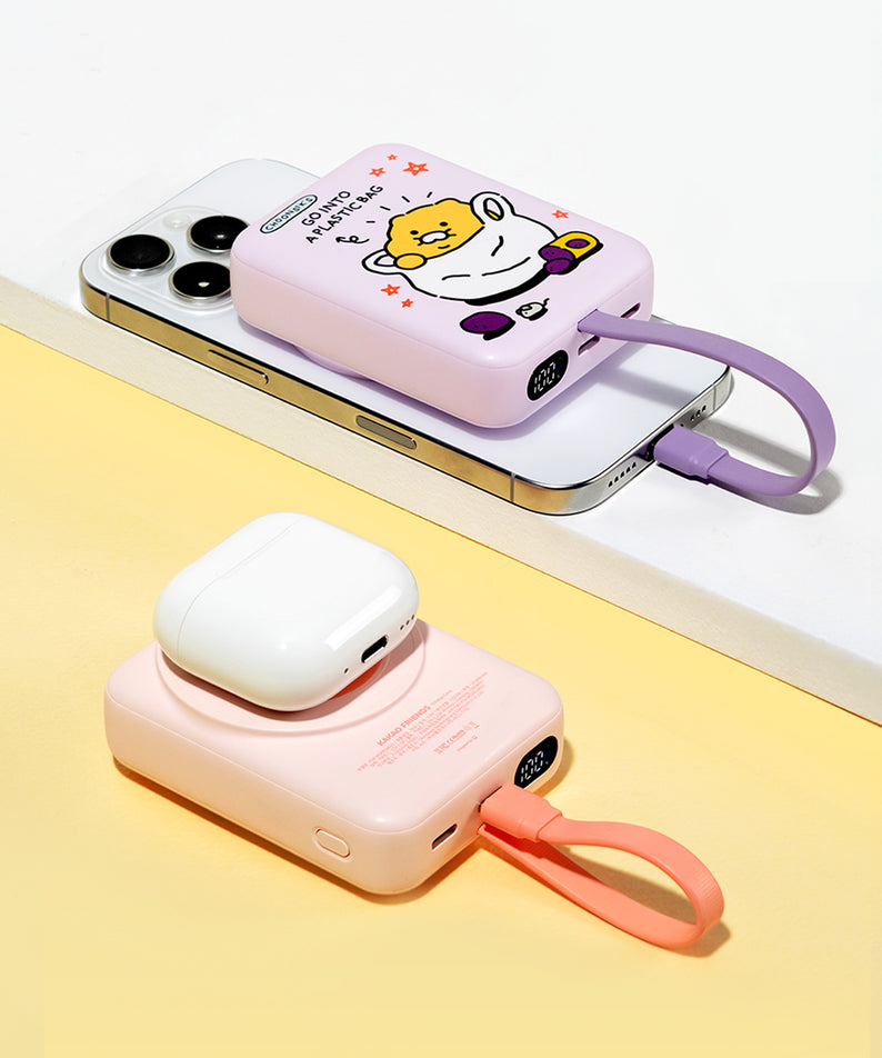 KAKAO FRIENDS - Batterie Externe 1 Chunsik Bleu - Detail 3