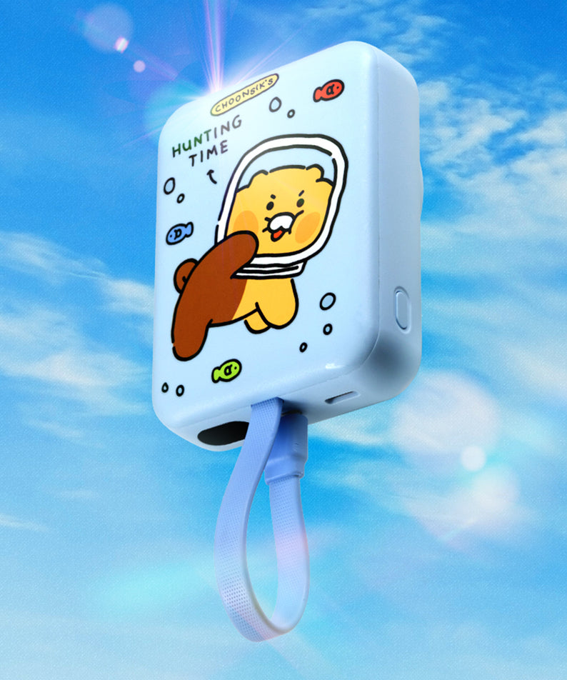 KAKAO FRIENDS - Batterie Externe 1 Chunsik Bleu - Detail 6