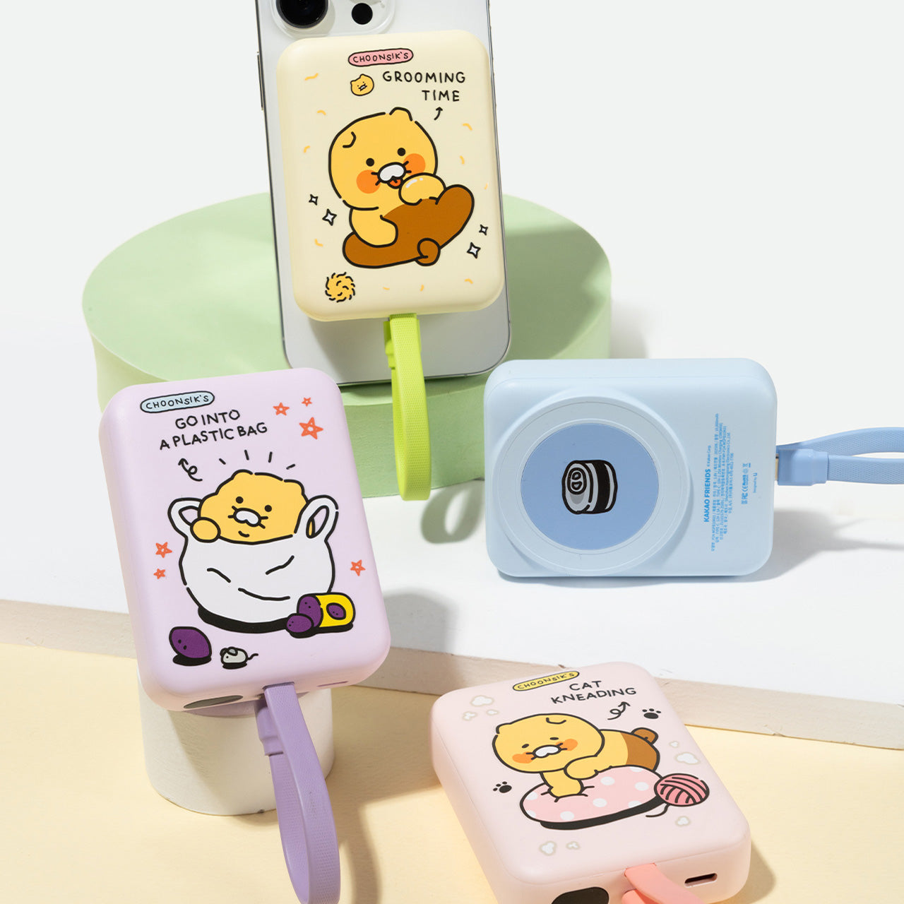 KAKAO FRIENDS - Batterie Externe 1 Chunsik Bleu