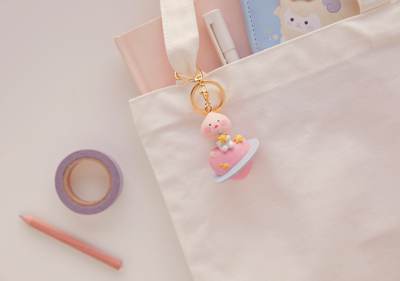 KAKAO FRIENDS - Figurine Porte-cles Little Apeach - Detail 3