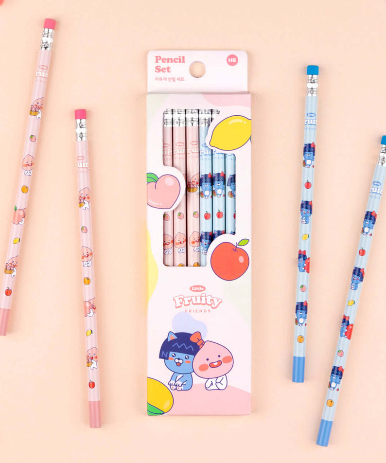 Set Set Crayons Petite Apeach - Kakao Friends
