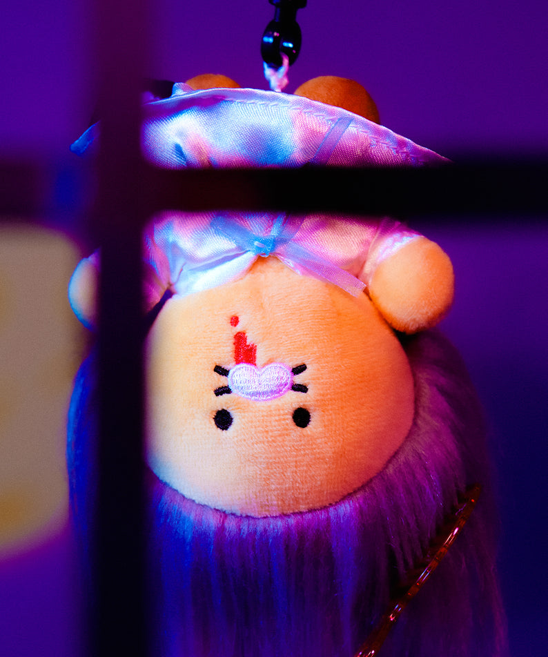 KAKAO FRIENDS - Porte-cles Peluche Chunsik