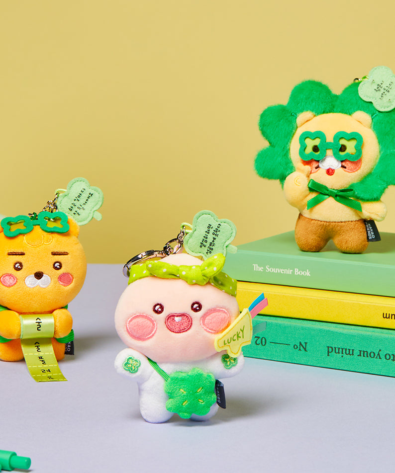 KAKAO FRIENDS - Porte-cles Peluche Apeach