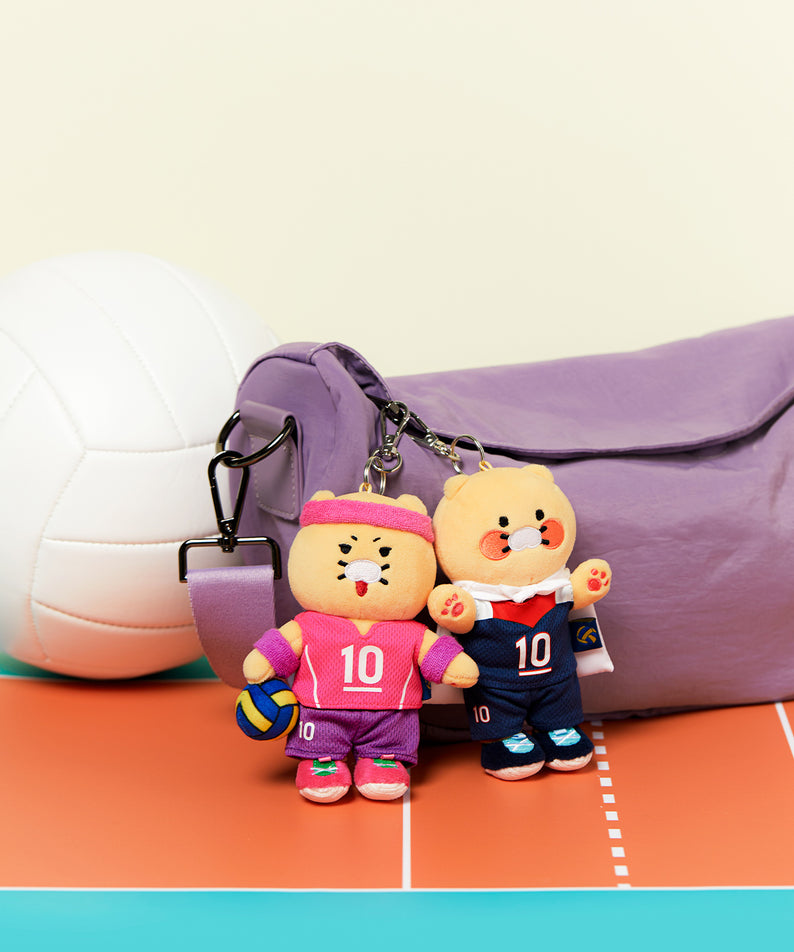 KAKAO FRIENDS - XFriends Porte-cles Peluche Chunsik - Detail 7