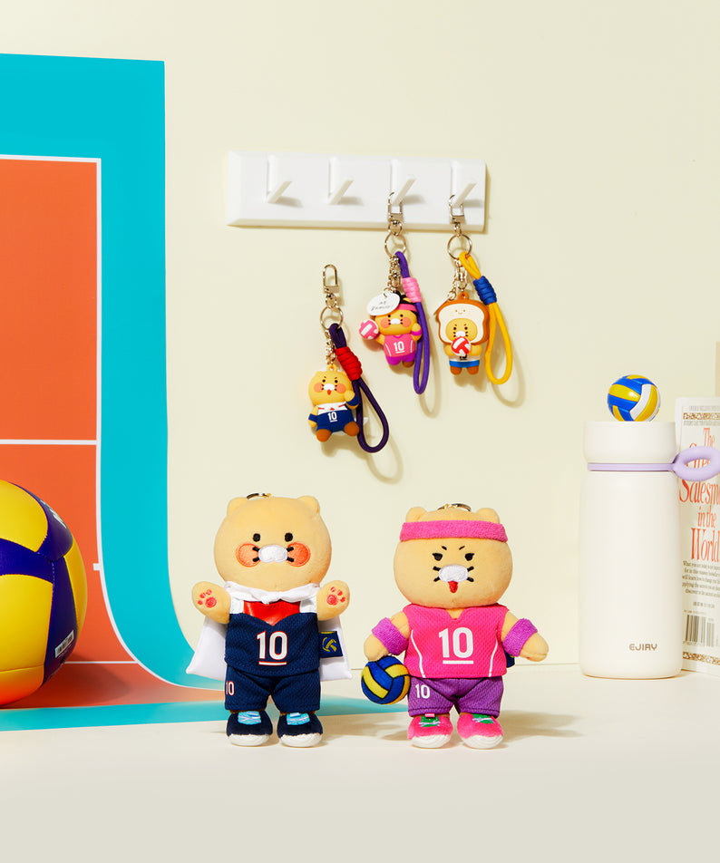 KAKAO FRIENDS - XFriends Porte-cles Peluche Chunsik - Detail 11