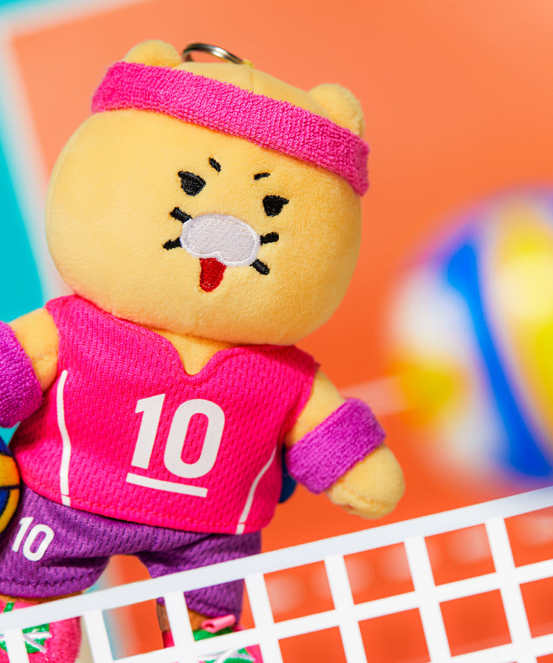 KAKAO FRIENDS - XFriends Porte-cles Peluche Chunsik - Detail 4