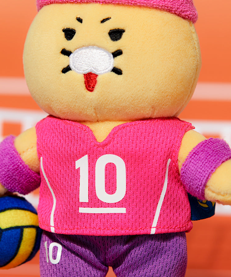 KAKAO FRIENDS - XFriends Porte-cles Peluche Chunsik - Detail 5
