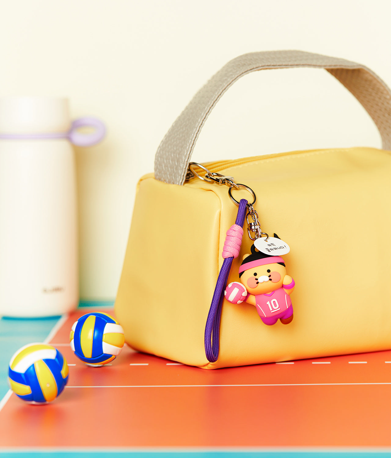 KAKAO FRIENDS - XFriends Figurine Porte-cles (3 1) Chunsik - Detail 16