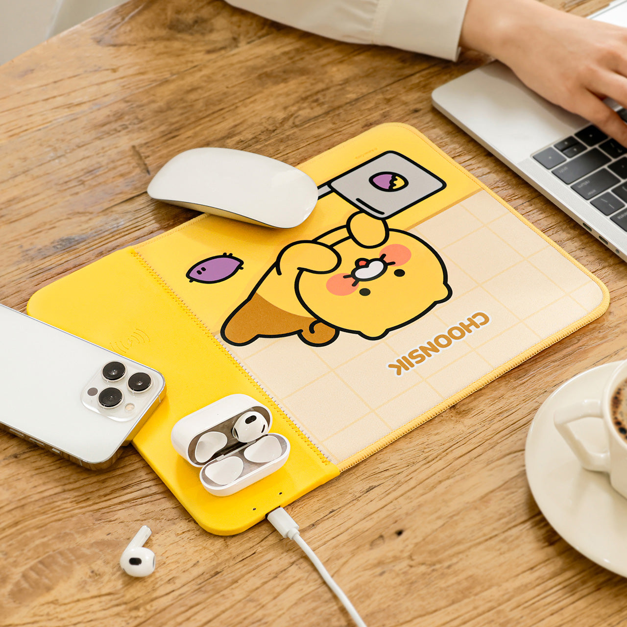 KAKAO FRIENDS - Tapis de Souris Jaune