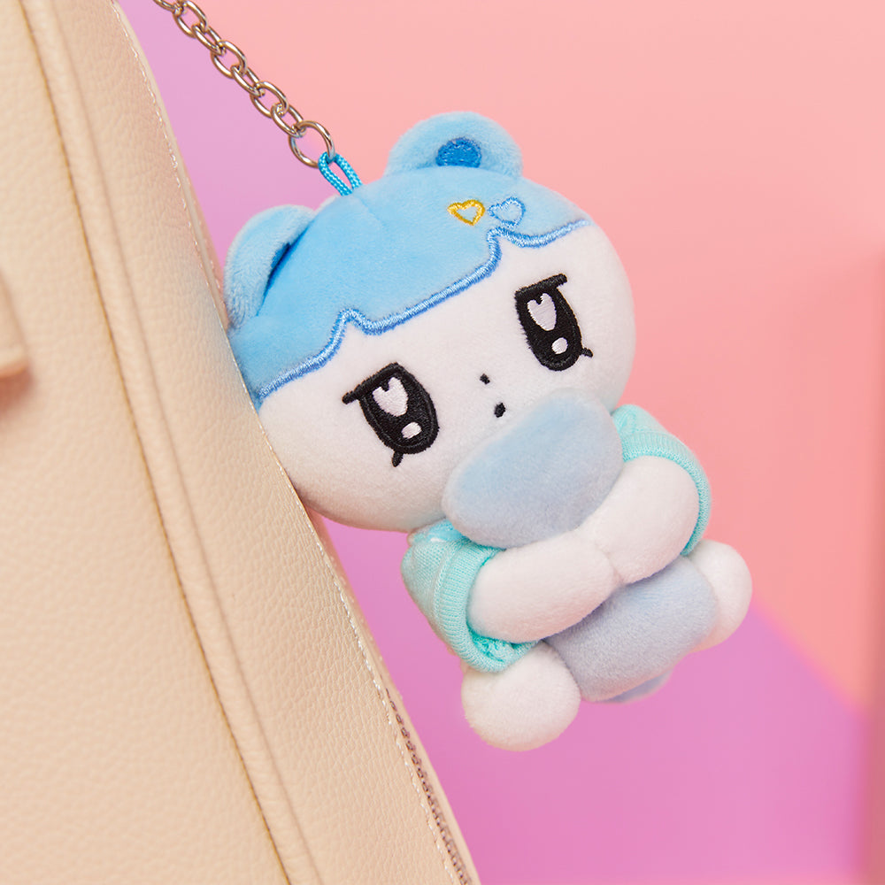 KAKAO FRIENDS - MiniPorte-cles Peluche Pyjama