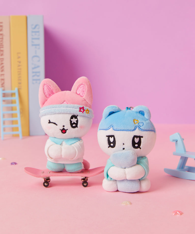 KAKAO FRIENDS - MiniPorte-cles Peluche Pyjama - Detail 3