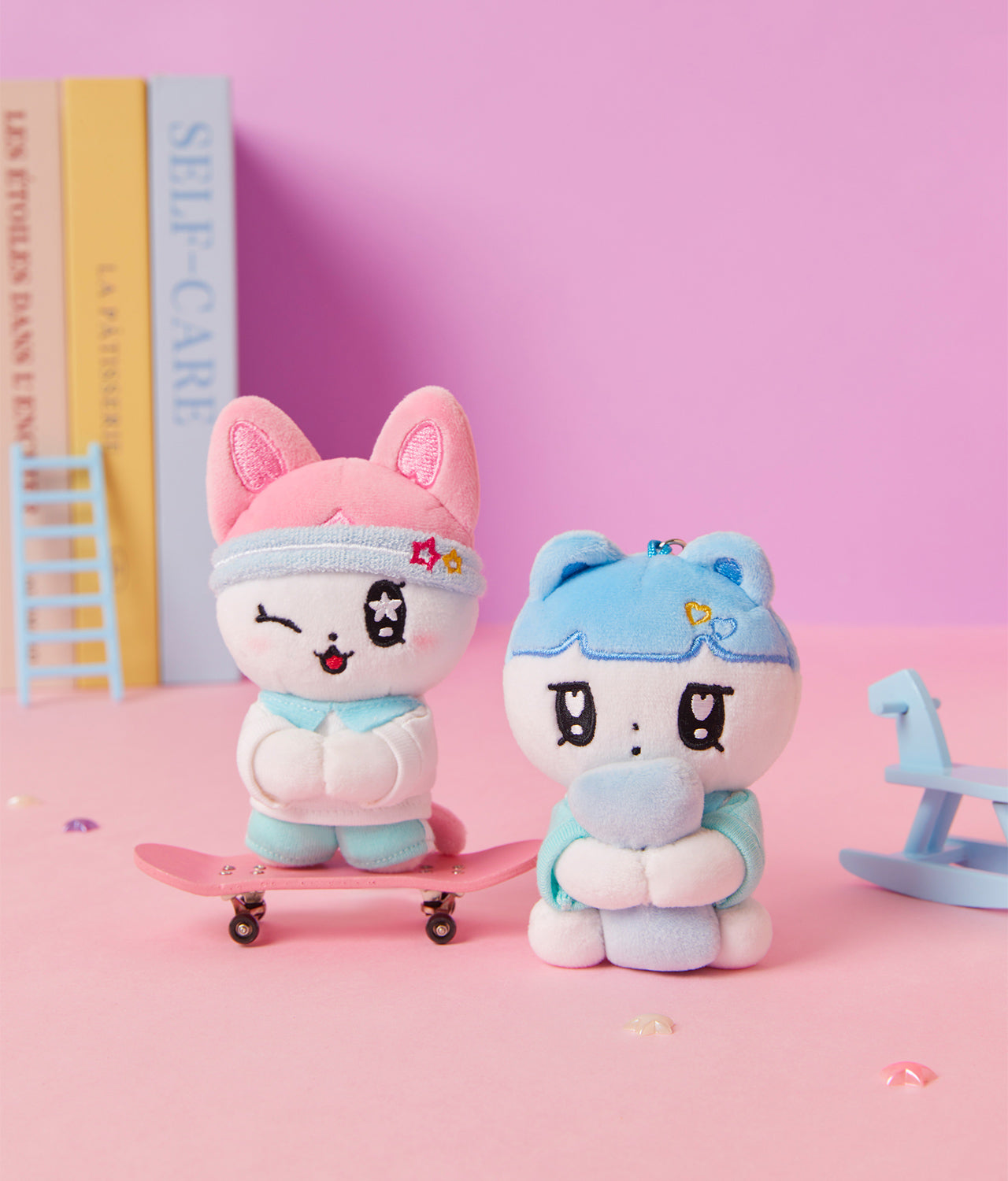 KAKAO FRIENDS - MiniPorte-cles Peluche Pyjama - Detail 3