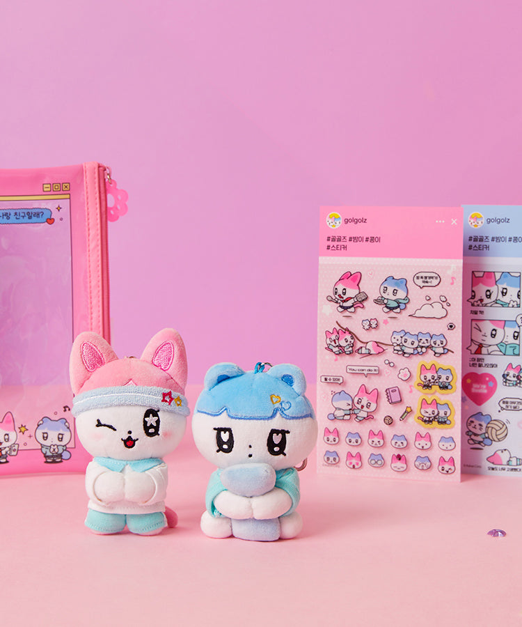 KAKAO FRIENDS - TransparentAutocollant Rose - Detail 9