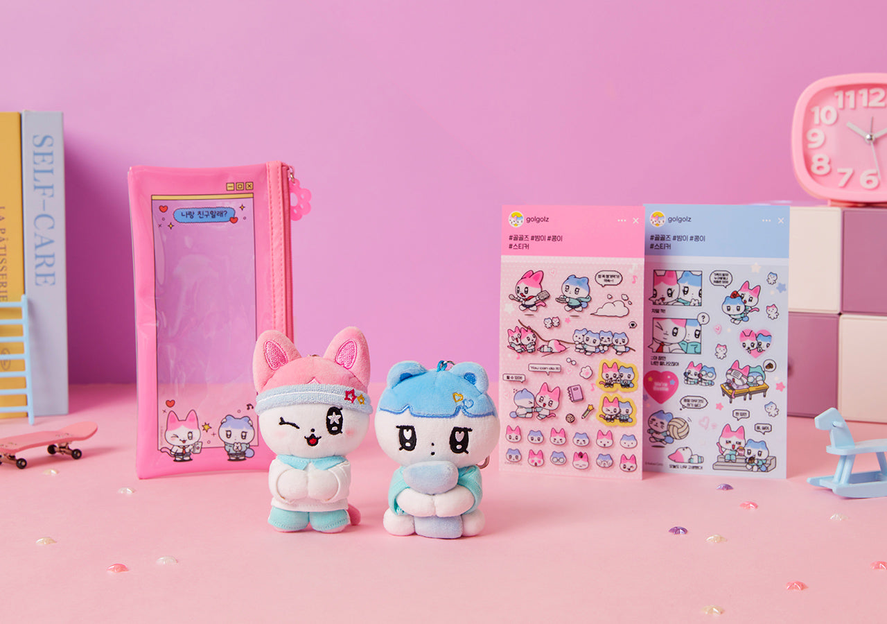 KAKAO FRIENDS - TransparentAutocollant Rose - Detail 9