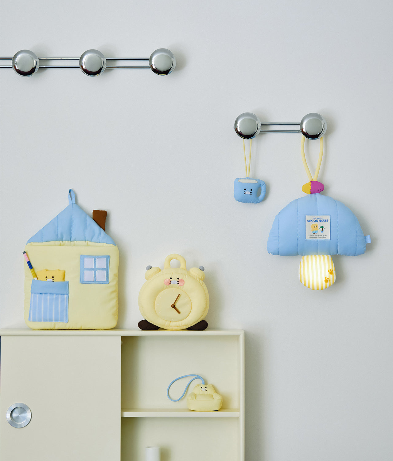 KAKAO FRIENDS - CHOONHOUSE Coussin Porte-cles 2P Chunsik - Detail 5