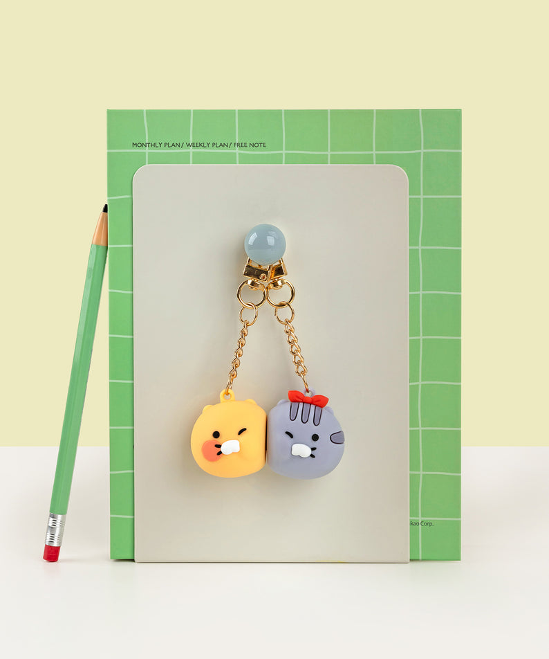 KAKAO FRIENDS - Chunsik Figurine Aimant Porte-cles Set - Detail 3