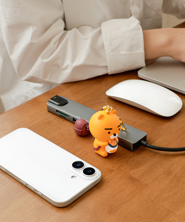 KAKAO FRIENDS - 64GB USB Figurine Porte-cles Sac a Dos Ryan - Detail 7