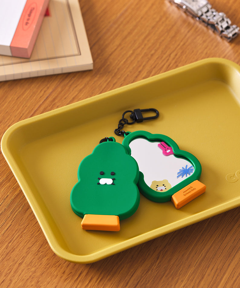 KAKAO FRIENDS - XFriends MiniMiroir Porte-cles Chunsik - Detail 3