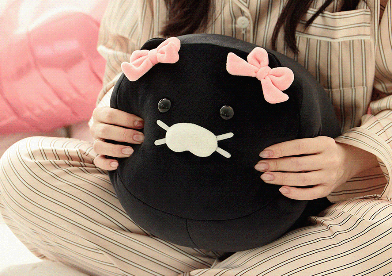KAKAO FRIENDS - Noir Coussin - Detail 9