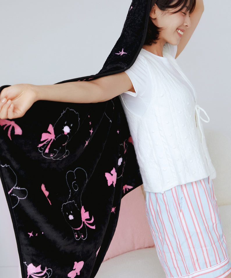 KAKAO FRIENDS - Noir Pochette Couverture Chunsik - Detail 6
