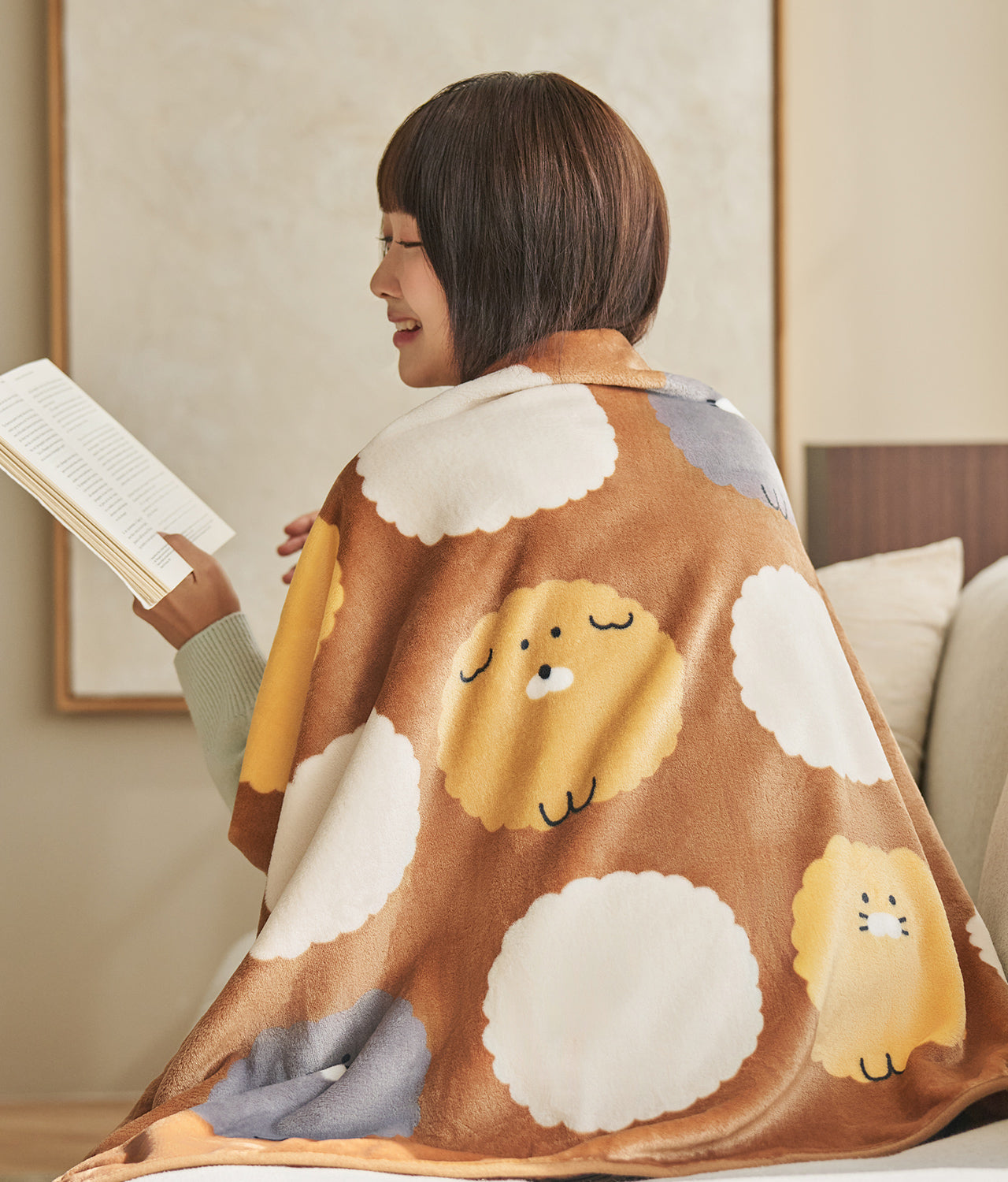 KAKAO FRIENDS - FRIENDAY Couverture Marron Chunsik - Detail 7