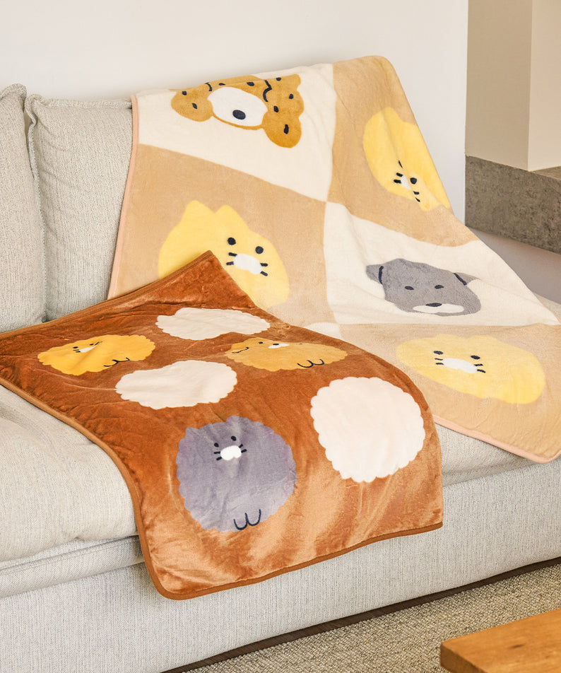 KAKAO FRIENDS - FRIENDAY Couverture Marron Chunsik