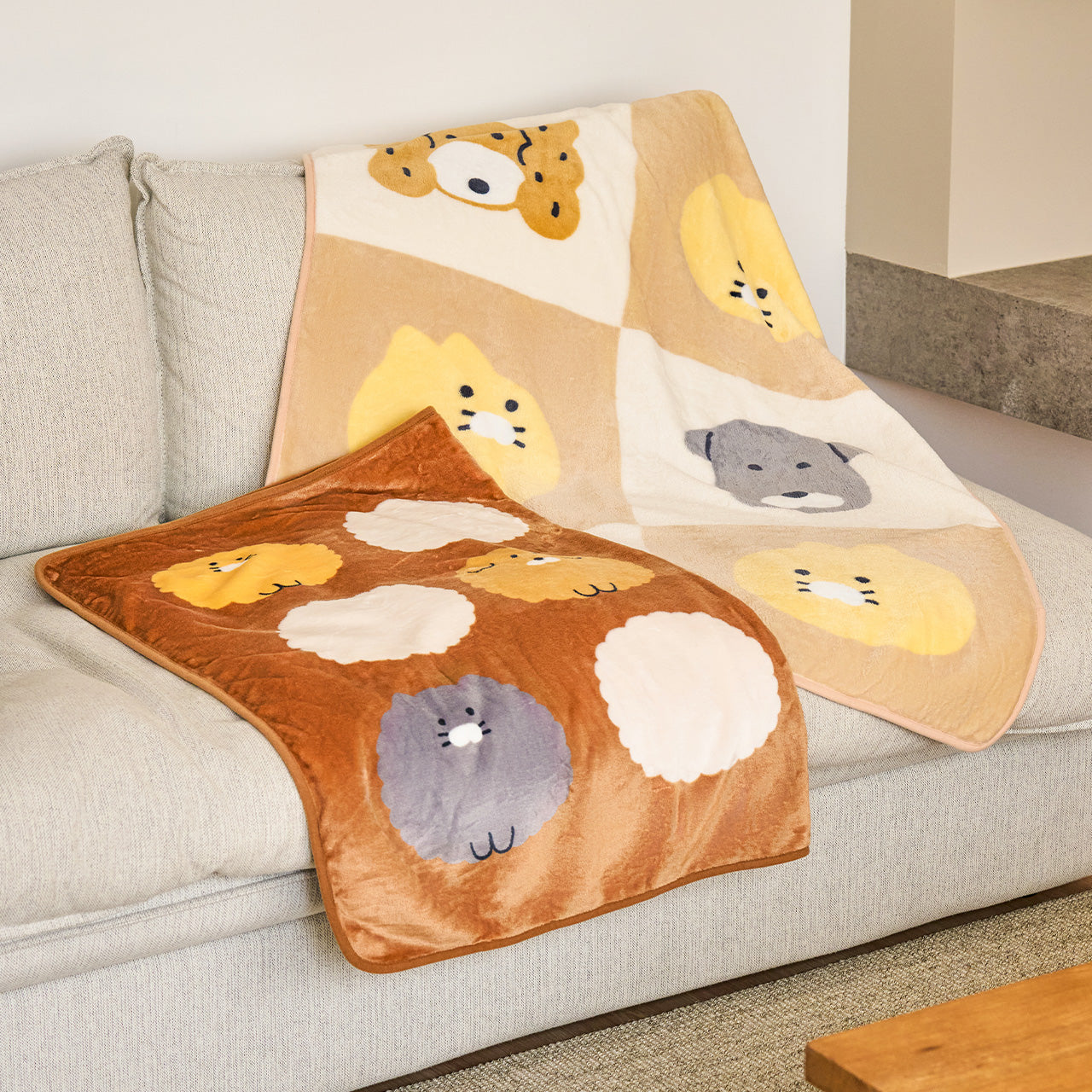 KAKAO FRIENDS - FRIENDAY Couverture Marron Chunsik