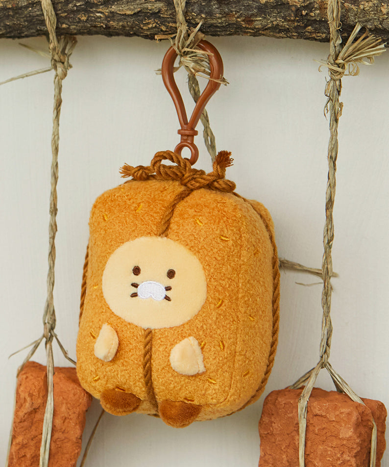 KAKAO FRIENDS - Porte-cles Peluche Chunsik