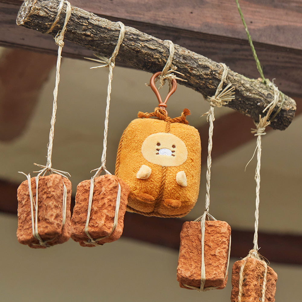 KAKAO FRIENDS - Porte-cles Peluche Chunsik