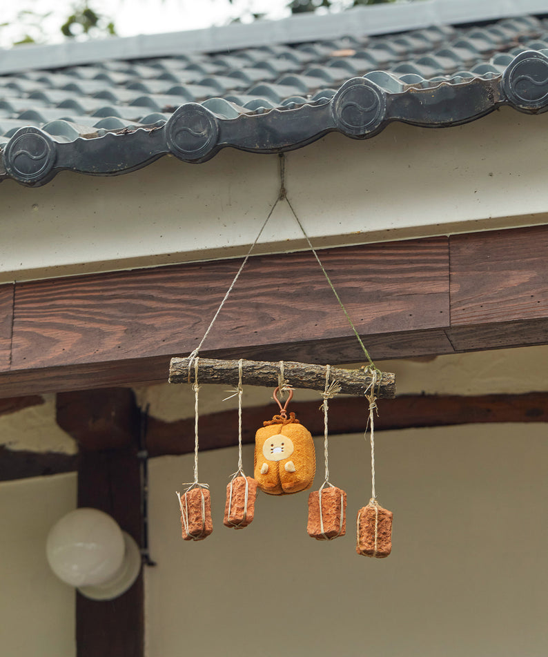 KAKAO FRIENDS - Porte-cles Peluche Chunsik - Detail 6