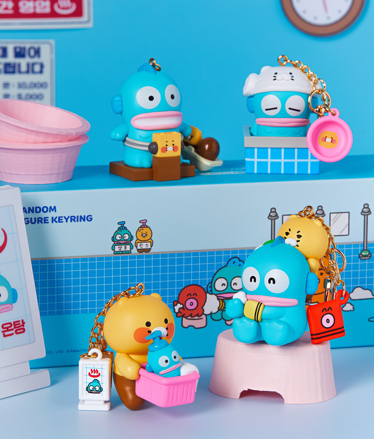 KAKAO FRIENDS - [Set Complet] X Friends Figurine Porte-cles 4 - Detail 5