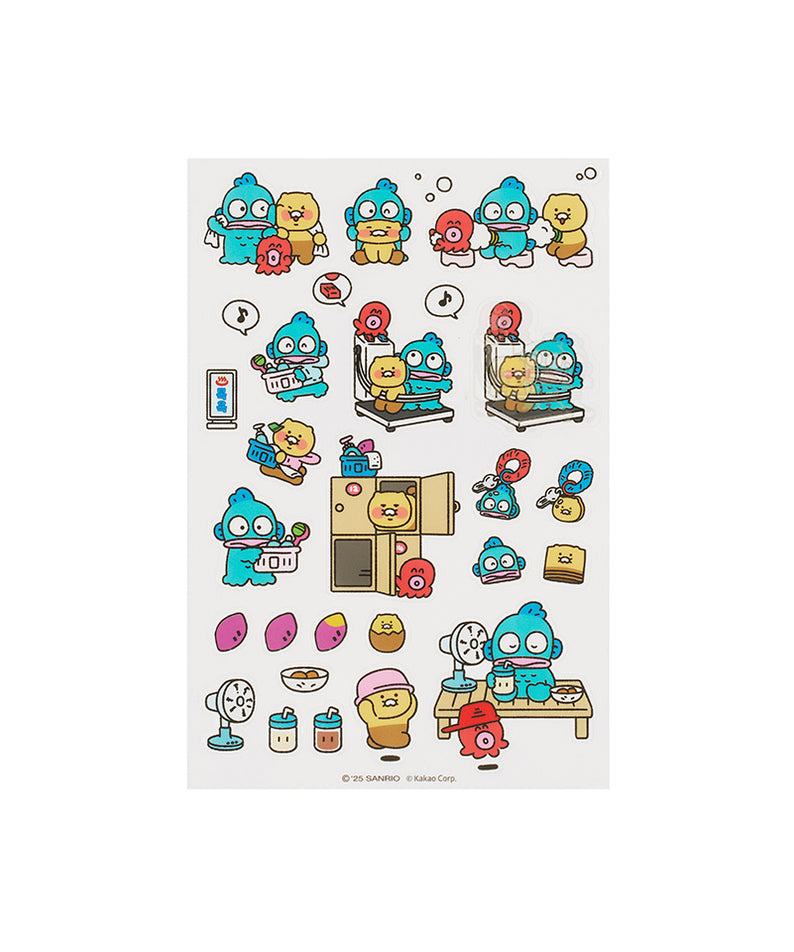 KAKAO FRIENDS - X Friends Transparent Autocollant Rouge Chunsik - Detail 7