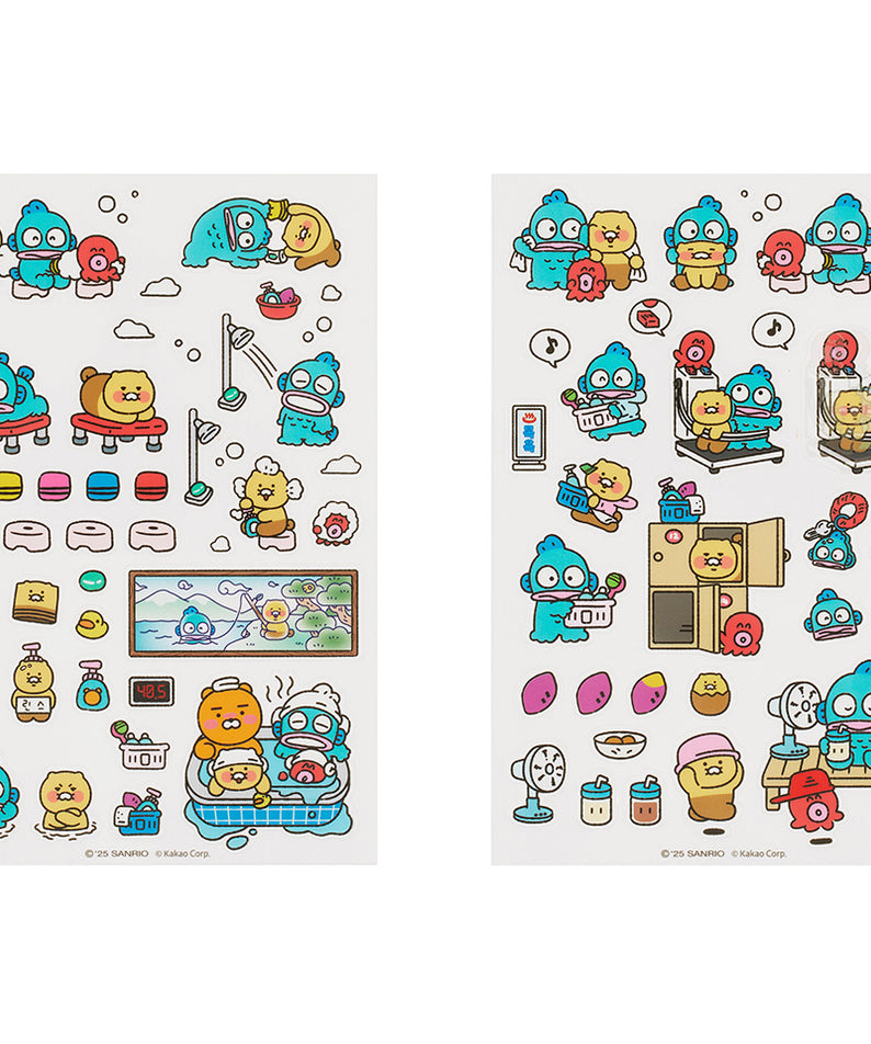 KAKAO FRIENDS - X Friends Transparent Autocollant Rouge Chunsik - Detail 10