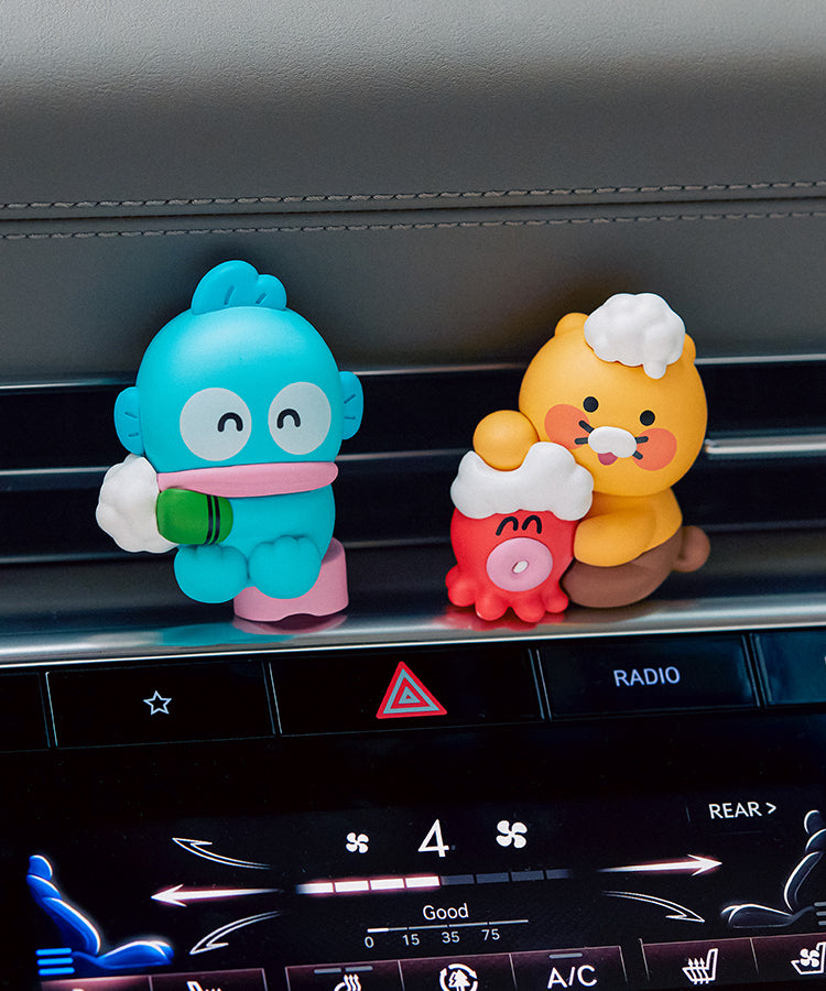 KAKAO FRIENDS - X Friends Voiture Desodorisant & Figurine Set Chunsik - Detail 4