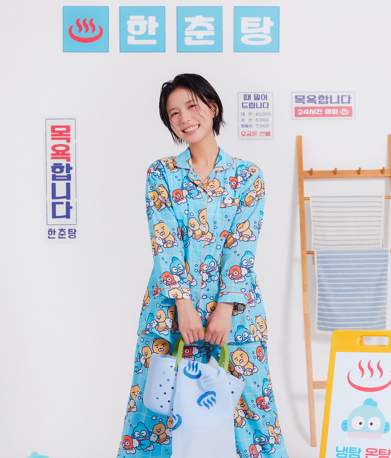 KAKAO FRIENDS - X Friends Femme Pyjama Chunsik - Detail 7