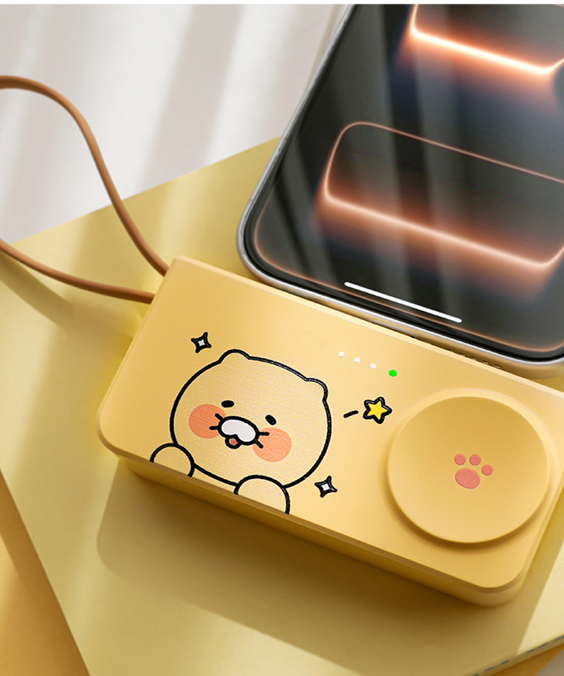 KAKAO FRIENDS - + Batterie Externe 5,000 Chunsik