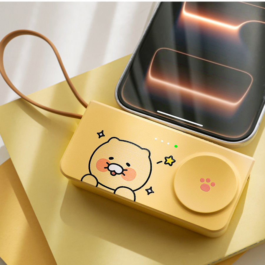 KAKAO FRIENDS - + Batterie Externe 5,000 Chunsik
