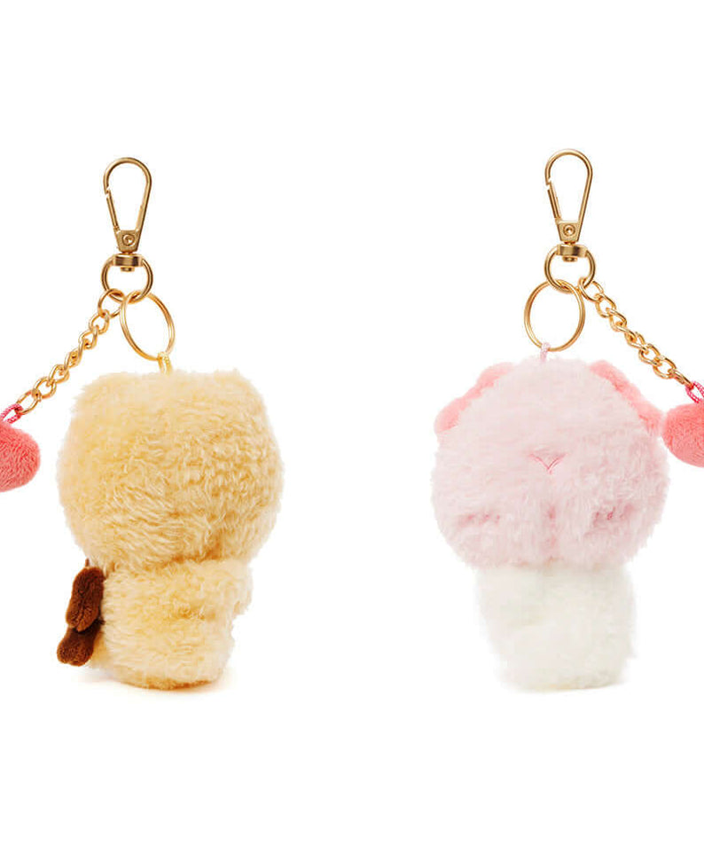 Set Peluche Porte-cles Petit Ryan - Kakao Friends
