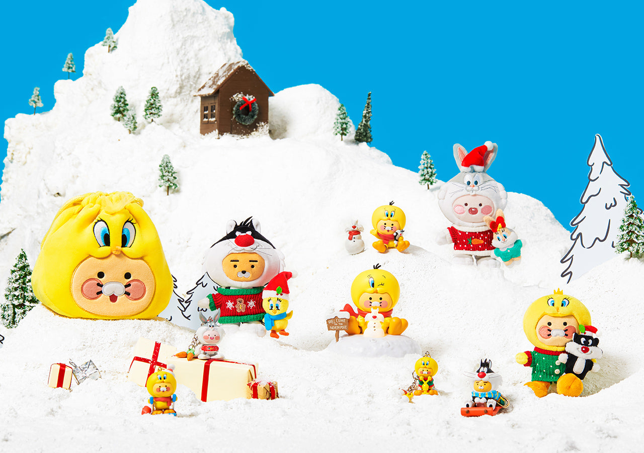 KAKAO FRIENDS - X Friends Porte-cles Peluche Ryan - Detail 8