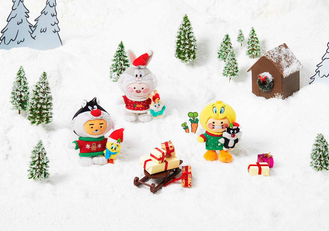 KAKAO FRIENDS - X Friends Porte-cles Peluche Baby Chunsik - Detail 7
