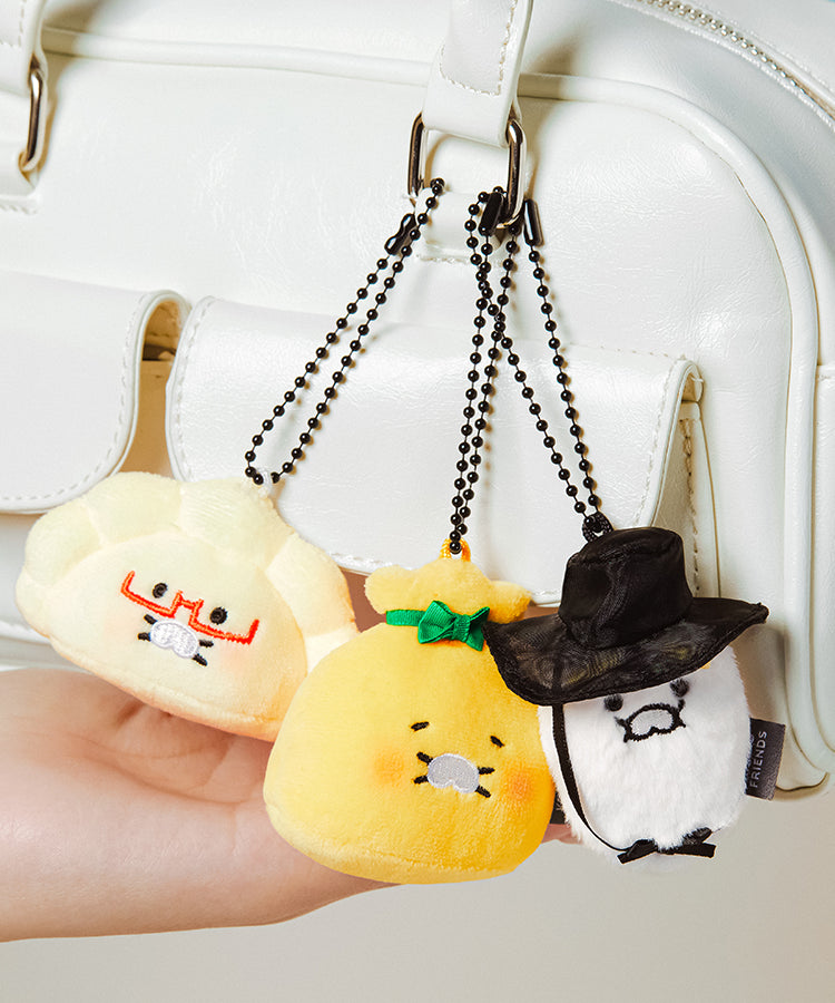 KAKAO FRIENDS - Porte-cles Peluche 3P Set Chunsik - Detail 7
