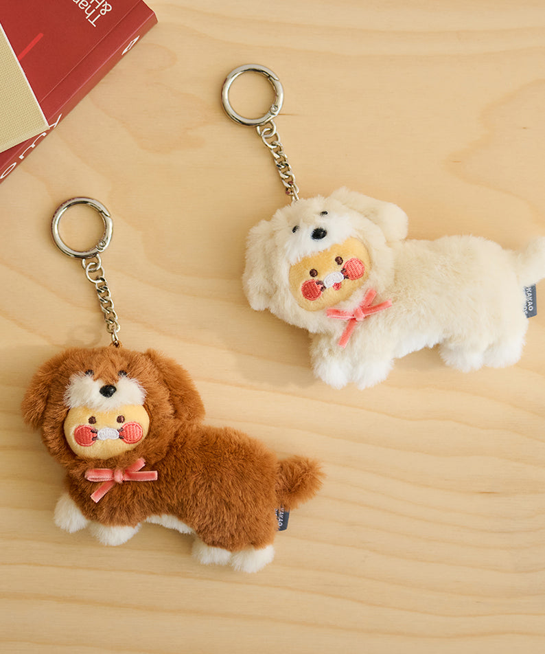 KAKAO FRIENDS - Porte-cles Peluche Chunsik