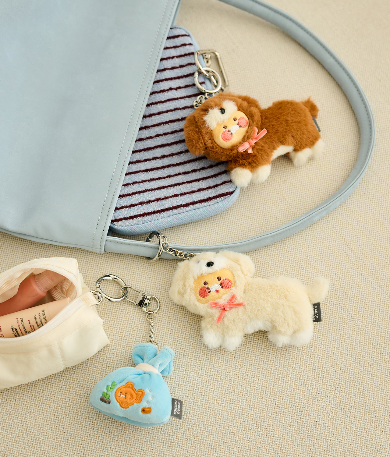 KAKAO FRIENDS - Porte-cles Peluche Chunsik - Detail 11