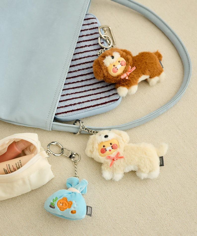 KAKAO FRIENDS - Marron Porte-cles Peluche Chunsik - Detail 12