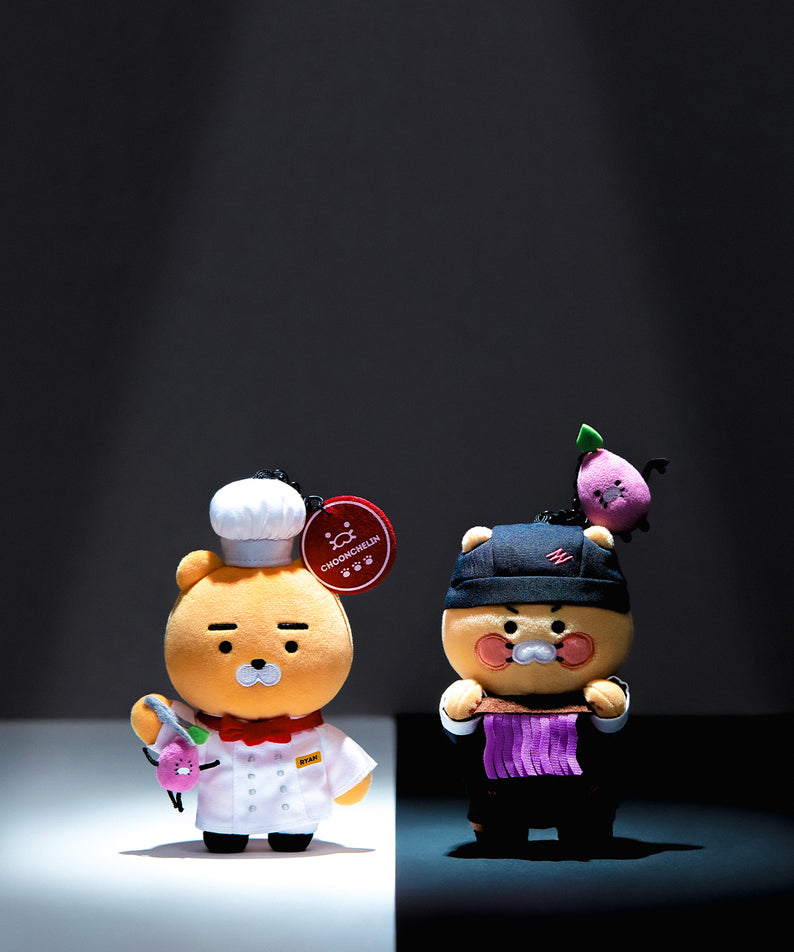 KAKAO FRIENDS - XFriends PeluchePorte-cles Couverts Chunsik - Detail 3