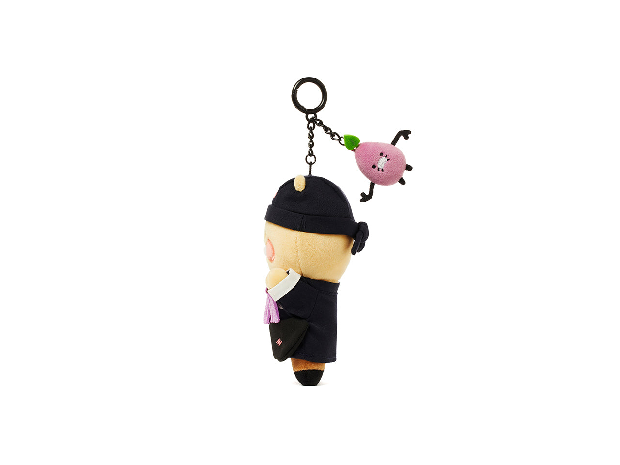 KAKAO FRIENDS - XFriends PeluchePorte-cles Couverts Chunsik - Detail 10